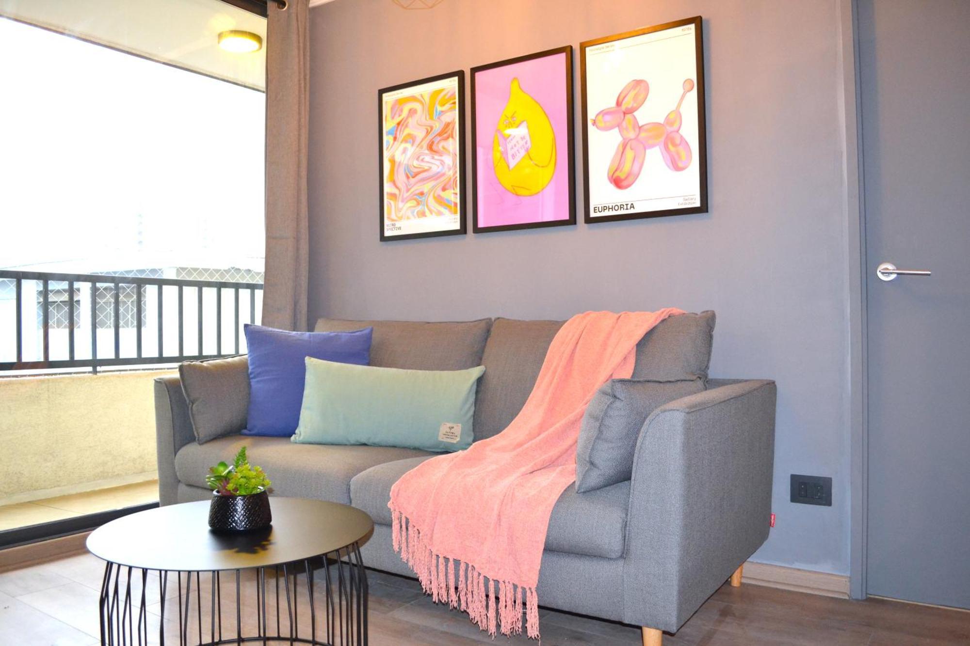 Departamento 2d2b - Estacionamiento Gratuito Apartamento Santiago